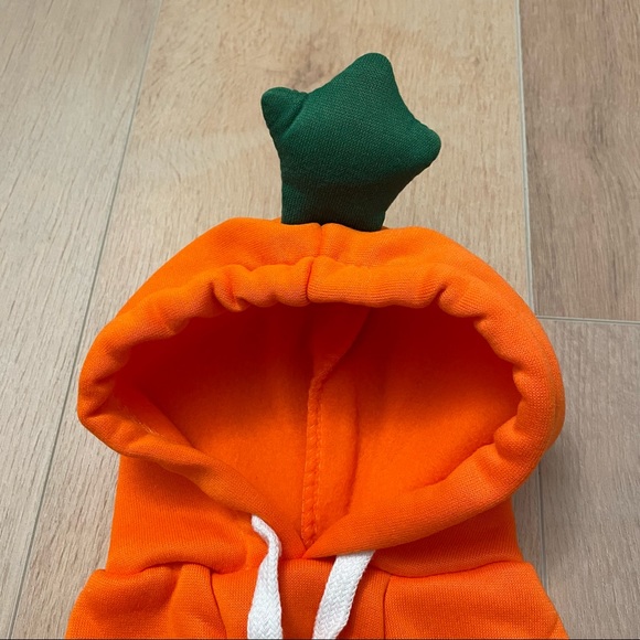 💗 NWOT Dog - Carrot Hoodie - Picture 2 of 5